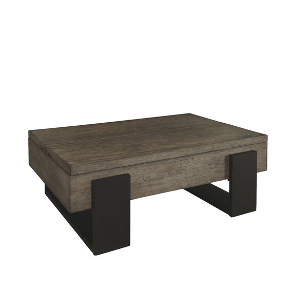 Winter Park Clay and Black Lift-Top Cocktail Table, image 1