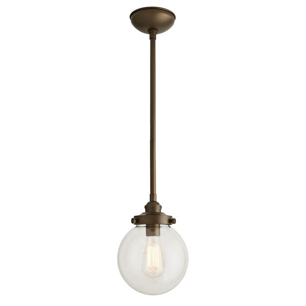 Reeves Brown One-Light Outdoor Pendant, image 4