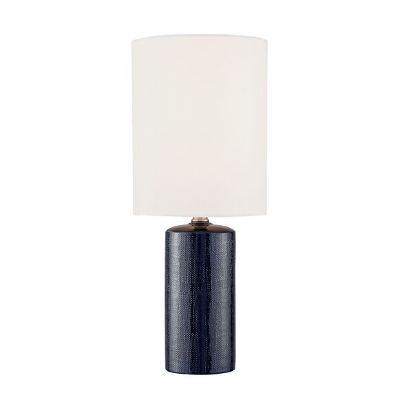 Jackie Navy Blue Two-Light Table Lamp, Set of Two, image 4