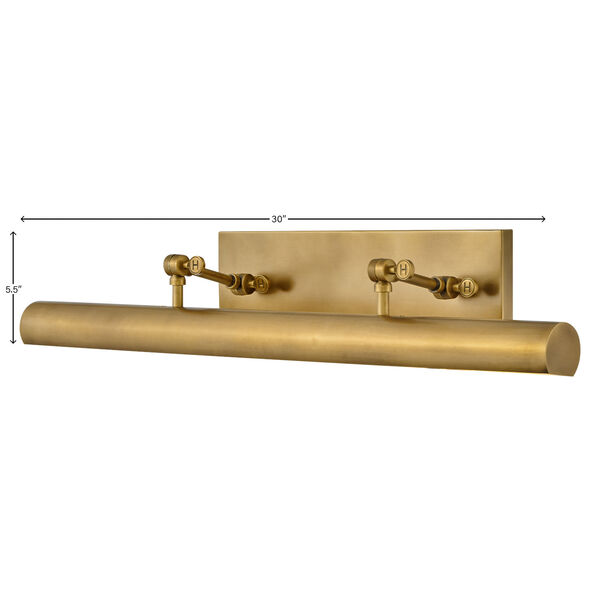 Stokes Heritage Brass Two-Light Large Wall Sconce, image 5
