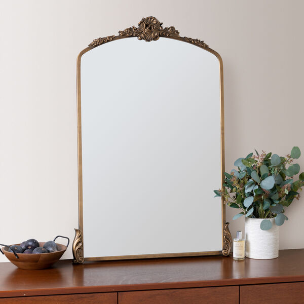 Adeline Gold Ornate Wall Mirror, image 1