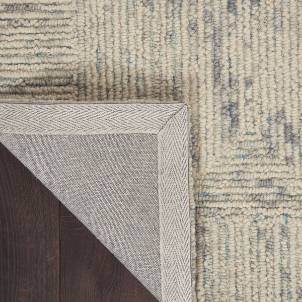 Vail Ivory Gray Teal Area Rug, image 3
