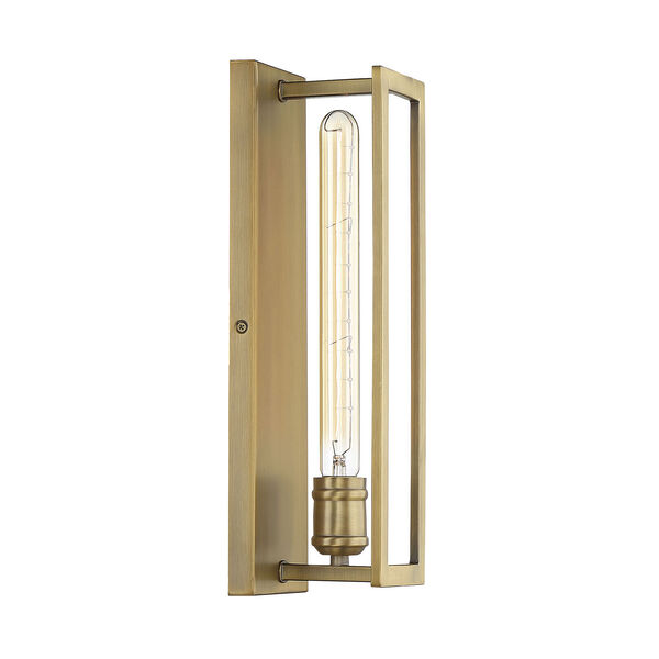 Clifton Warm Brass One-Light Wall Sconce, image 5