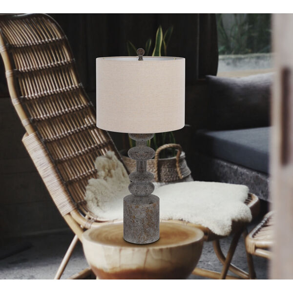 Blackfoot Pebble Two-Light Resin Table Lamp, Set of 2, image 3
