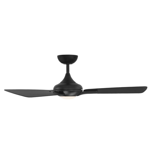 Mykonos Matte Black 52-Inch ADA LED Ceiling Fan, image 4
