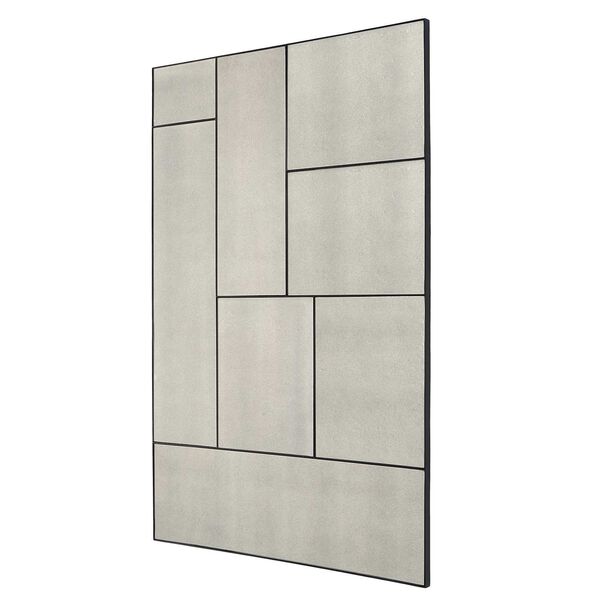 Puzzle Piece Black Oversized Wall Mirror, image 5