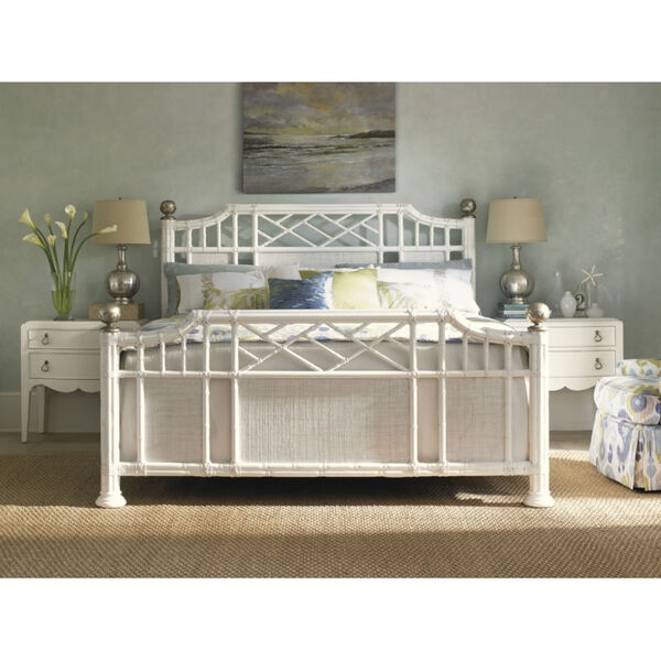 Ivory Key White Pritchards Bay Queen Bed, image 3
