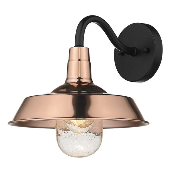 Burry Copper One-Light Outdoor Wall Mount, image 2