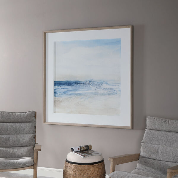 Surf and Sand Multicolor Framed Print, image 3