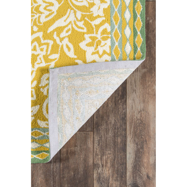 Under A Loggia Rokeby Road Yellow Rectangular: 8 Ft. x 10 Ft. Rug, image 5