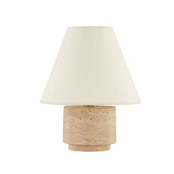 Bronte Patina Brass One-Light Table Lamp, image 1