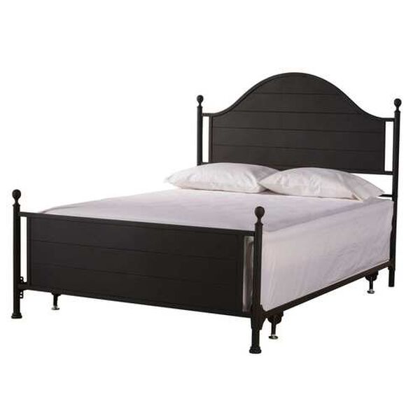 Cumberland Textured Black Bed without Frame, image 1