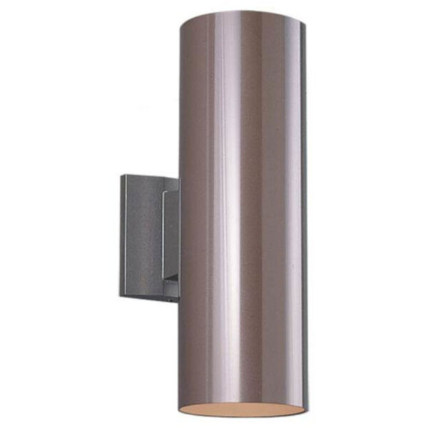 Castor Six-Inch Bronze Two-Light Outdoor Wall Mount, image 1