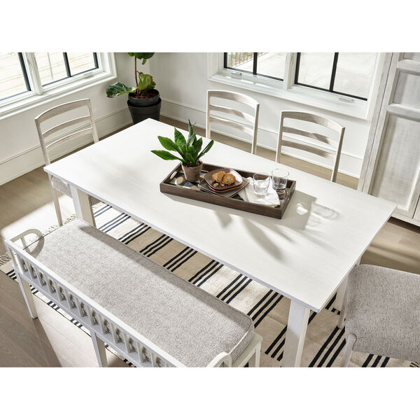 White 72-Inch Kitchen Table, image 6