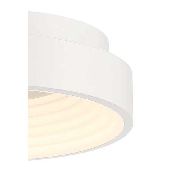 Conc Matte White 13-Inch LED Flush Mount, image 3