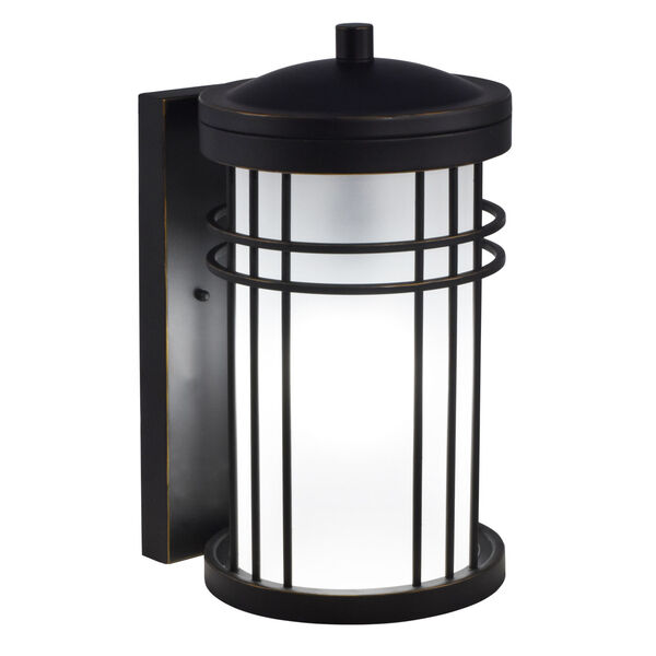 Springdale Black Clarion One-Light Outdoor Wall Sconce, image 1