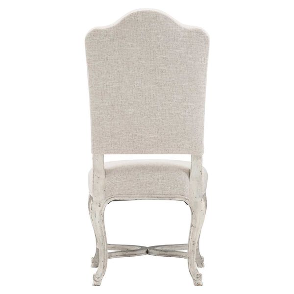 Mirabelle Whitewashed Cotton Side Chair, image 4