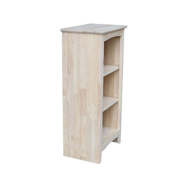 Beige Bookcase with Two Shelves, image 3