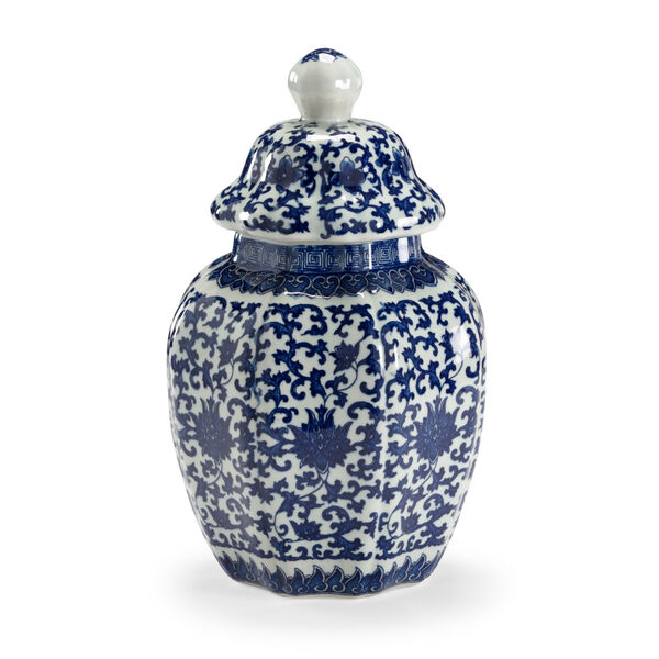 Dynasty Blue and White Vase, image 1