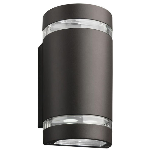 OLLWU LED P1 40K MVOLT DDB M6 Dark Bronze LED Outdoor Cylinder Up and Down Light, MVOLT 4000K, 9W, image 1