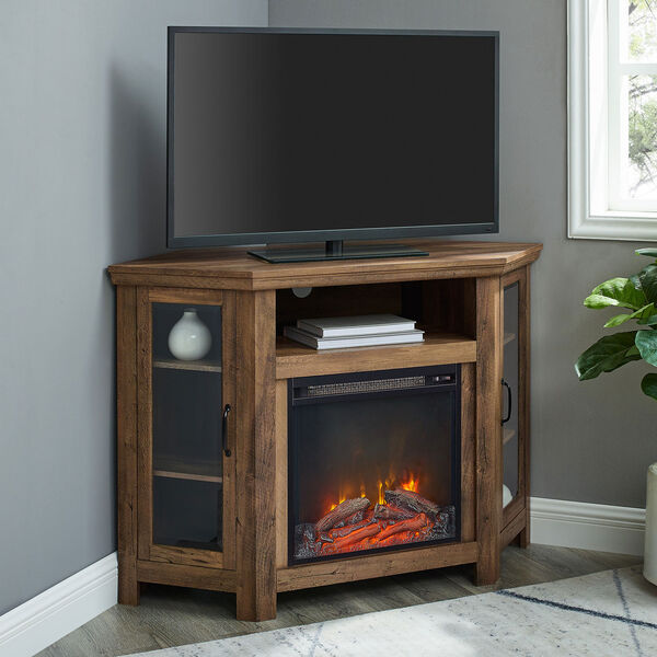 Rustic Oak TV Stand, image 4