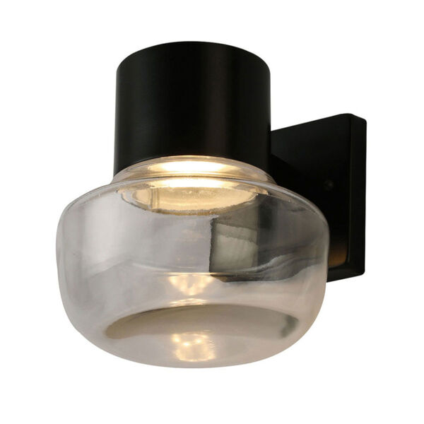 Belby Black Seven-Inch LED Wall Sconce, image 1