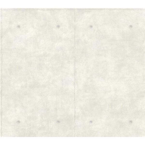 Concrete White and Gray Removable Wallpaper- SAMPLE SWATCH ONLY, image 1