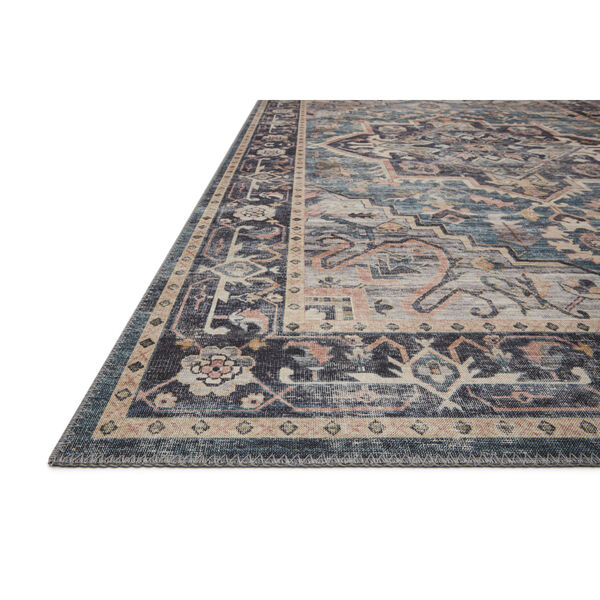 Hathaway Navy Multicolor Rectangular: 2 Ft. 3 In. x 3 Ft. 9 In. Rug, image 2