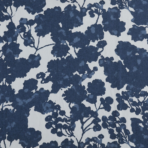 Fleur Blue Printed Cotton Pillow Cover, Set of 2, image 4