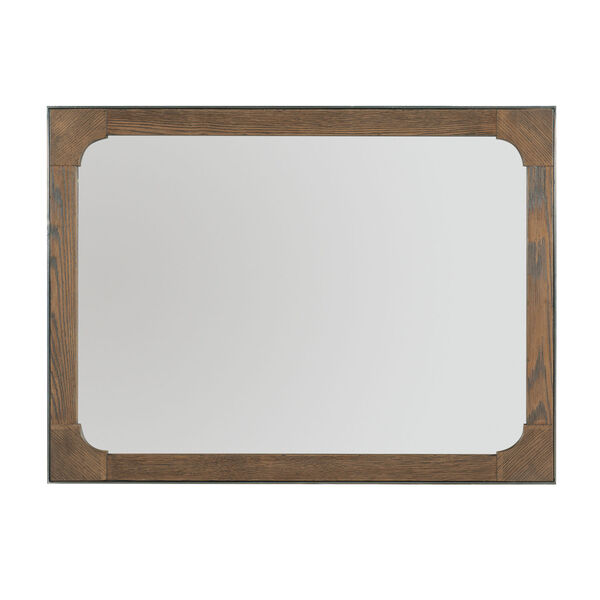 Chapman Warm Brown and Pewter Wall Mirror, image 2