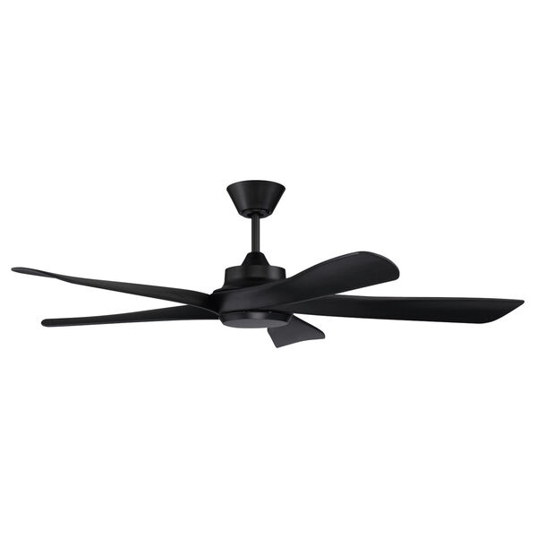 Captivate Flat Black 52-Inch Ceiling Fan, image 1