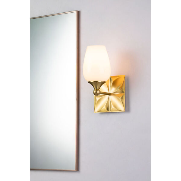 Epsilon Antique Brass One-Light Wall Sconce, image 2