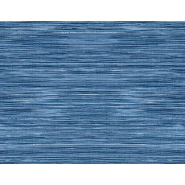 Lillian August Luxe Haven Blue Luxe Sisal Peel and Stick Wallpaper, image 2