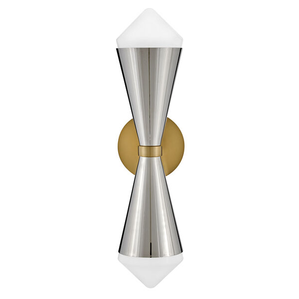 Betty Polished Nickel Two-Light Wall Sconce, image 6