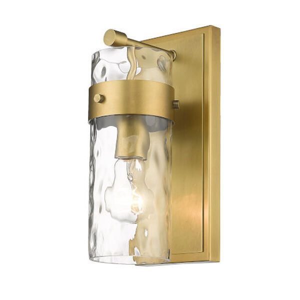 Fontaine Rubbed Brass One-Light Vanity, image 2