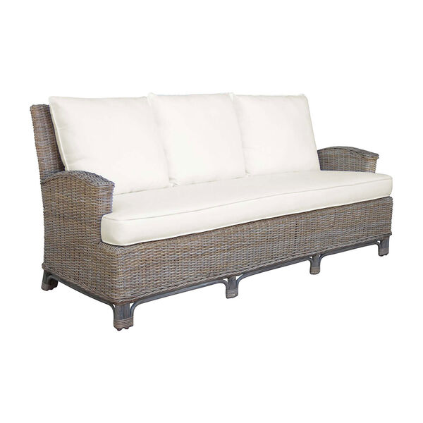 Exuma York Bluebell Sofa with Cushion, image 1