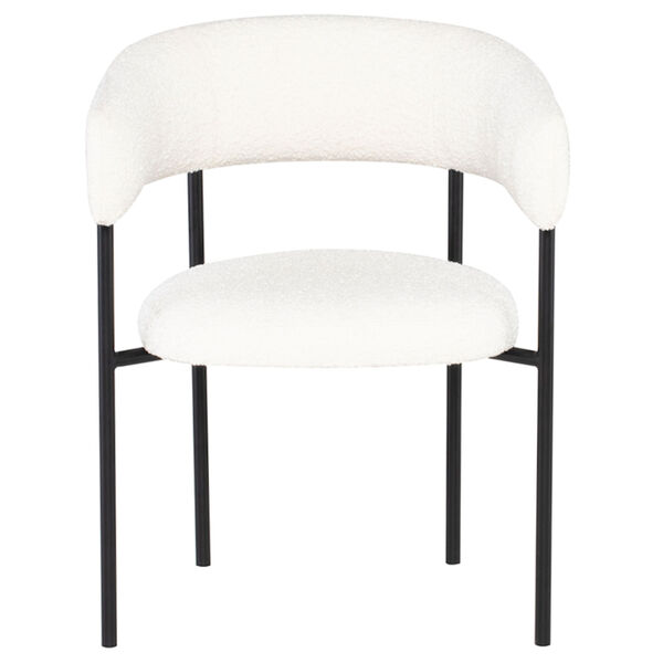 Cassia Buttermilk and Black Dining Chair, image 2