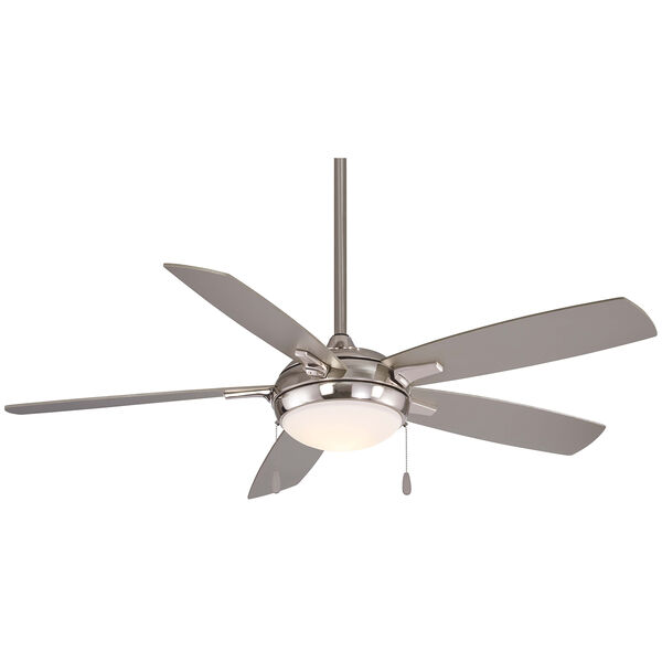 Lun-Aire Brushed Nickel LED Ceiling Fan, image 1