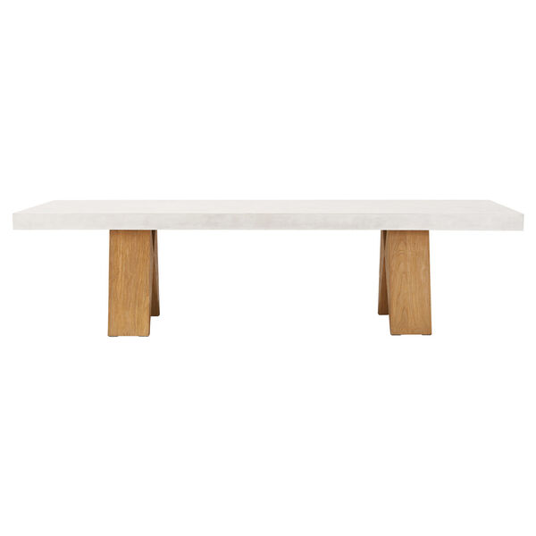 Perpetual Ebony White Clip Dining Table, image 1