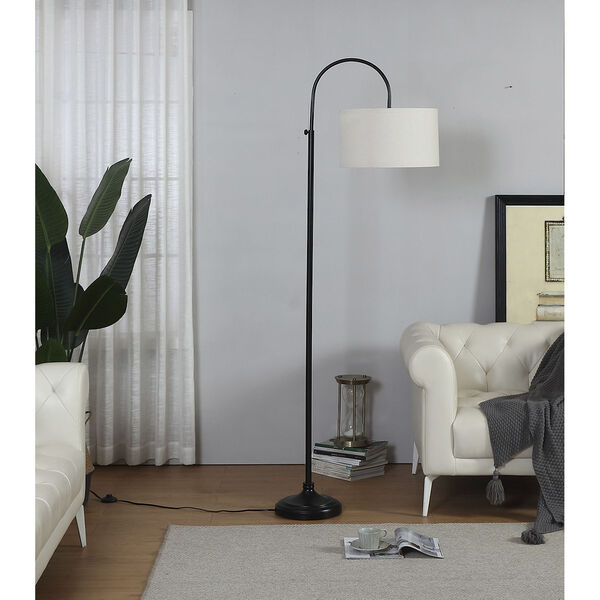 Nora Black LED Floor Lamp, image 3