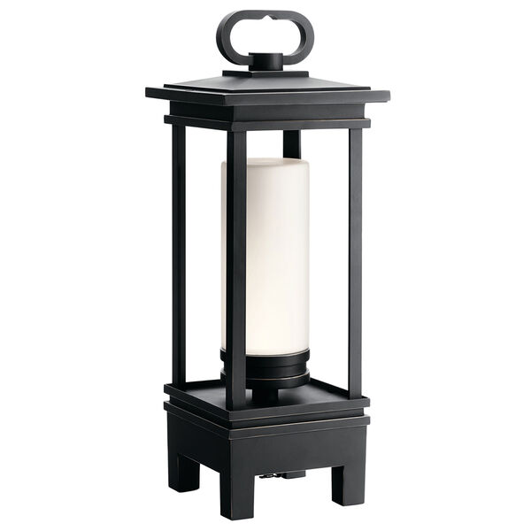 South Hope Rubbed Bronze LED Outdoor Portable Bluetooth Speaker Lantern, image 1