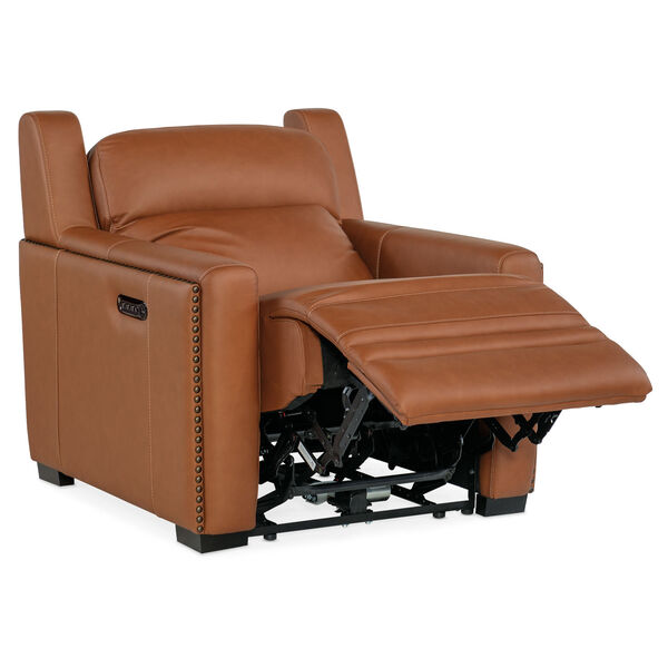 Mckinley Brown Power Recliner with Power Headrest and Lumbar, image 3