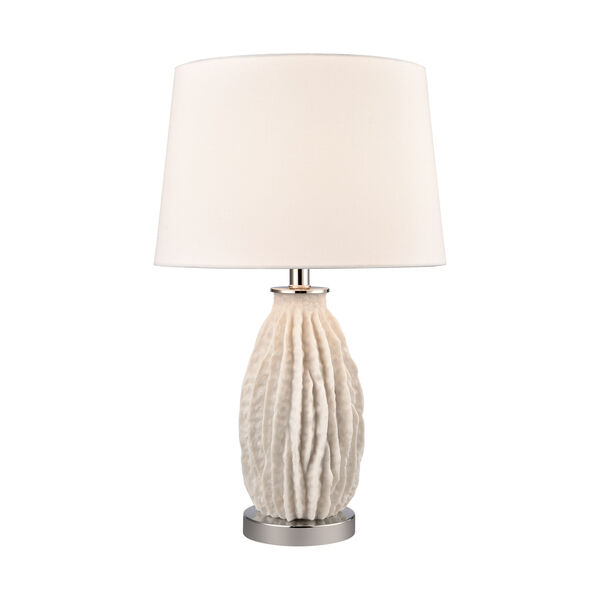 Beacher White One-Light Table Lamp, image 1
