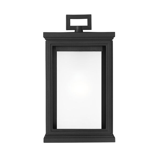 Roscoe 12-Inch Textured Black One-Light Outdoor Wall Sconce, image 3