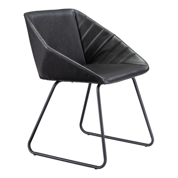 Miguel Matte Black Dining Chair, image 6