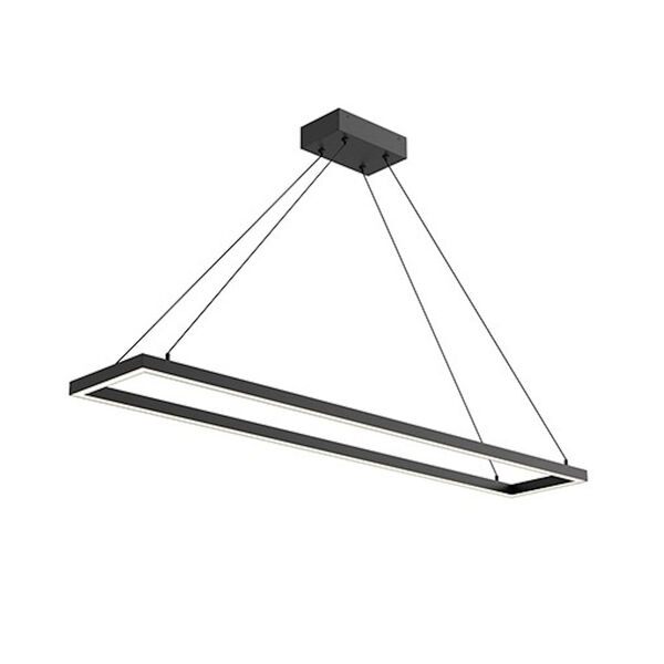 Piazza Rectangle LED Chandelier, image 1