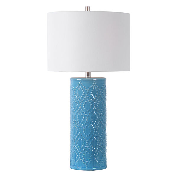 Isles Blue 29-Inch One-Light Table Lamp, image 1