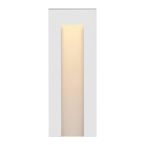 Taper Satin White LED Deck Light, image 2