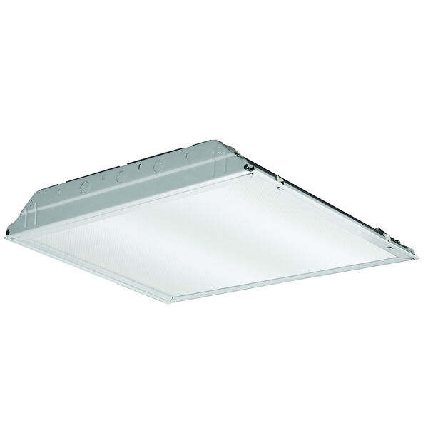 2GTL2 LP840 2 ft. x 2 ft. White LED Lay In Troffer with Prismatic Lens 4000K, image 1