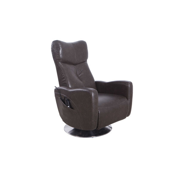 Linden Air Leather Power Recliner, image 1
